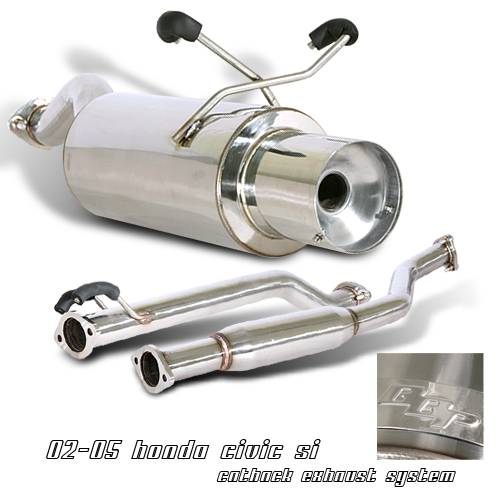 OptionRacing - Honda Civic Option Racing Cat-Back Exhaust - 41-20111