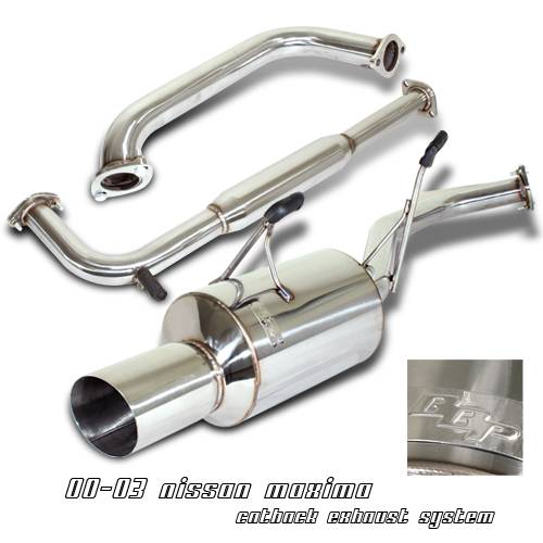 OptionRacing - Nissan Maxima Option Racing Cat-Back Exhaust - 41-36127