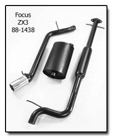 MONZA Performance Catback Exhaust System - 88-1438