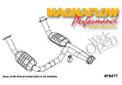 MagnaFlow - MagnaFlow Transition Tru-X Crossover Pipe - 15477