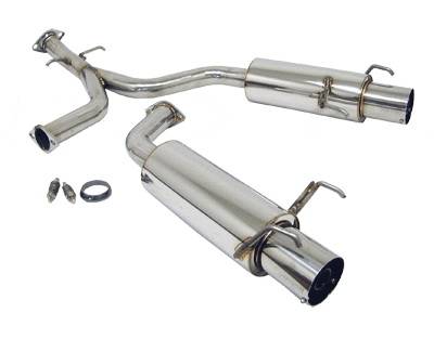 Megan Racing - Lexus IS Megan Racing Drift Spec Style Axle-Back Exhaust System - MR-ABE-LI06DS