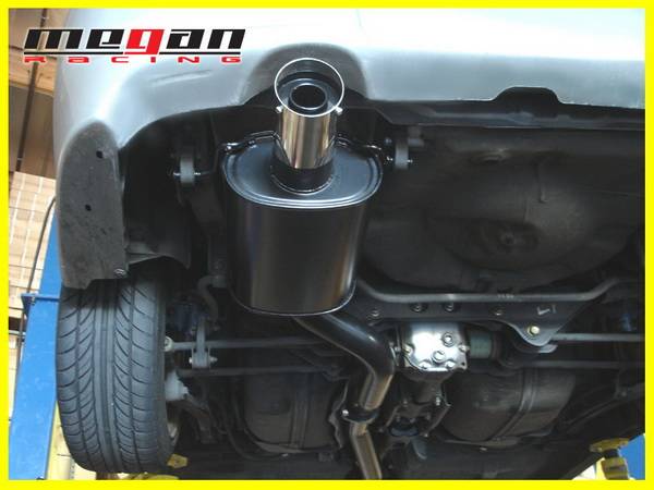 Megan Racing - Subaru WRX Megan Racing Type 2 Series Cat-Back System - Black - MR-CBS-A-OEB