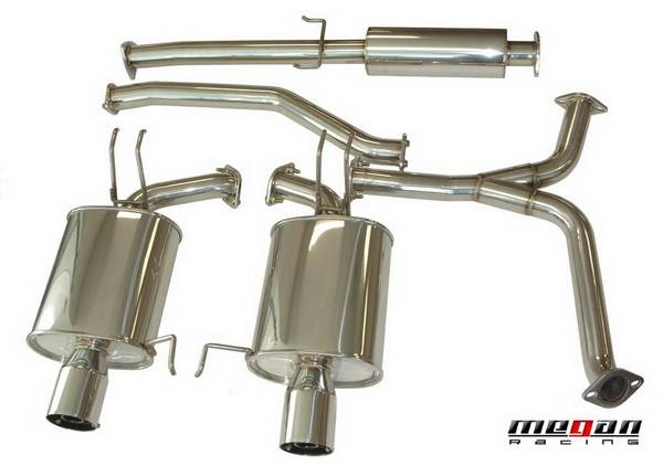 Megan Racing - Honda Accord 2DR Megan Racing OE-RS Series Cat-Back System - MR-CBS-HA08V6