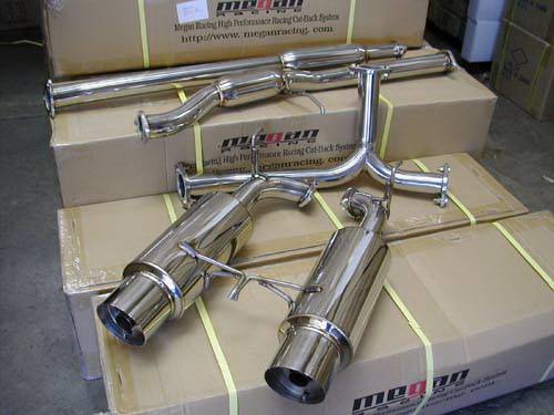 Megan Racing - Honda Accord 2DR Megan Racing NA Series Cat-Back Exhaust System - MR-CBS-HA98V6