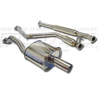 Megan Racing - Honda Civic 4DR Megan Racing OE-RS Series Cat-Back System - MR-CBS-HC064D