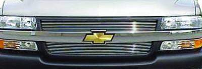In Pro Carwear - Chevrolet Silverado IPCW Billet Grille - Cut-Out - Behind Opening - CWBG-01HDCK