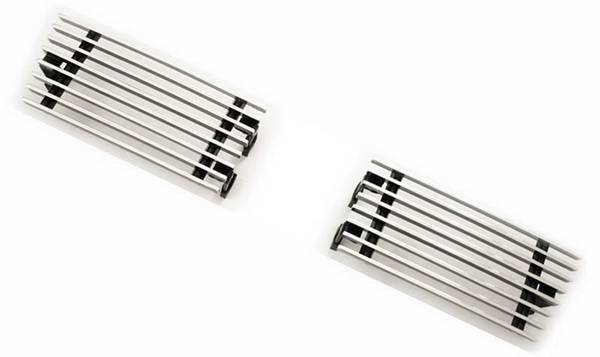 In Pro Carwear - Chevrolet Silverado IPCW Billet Bumper Grille - Cut-Out - Side without Dale Earnhart Logo - CWBG-0305SSB