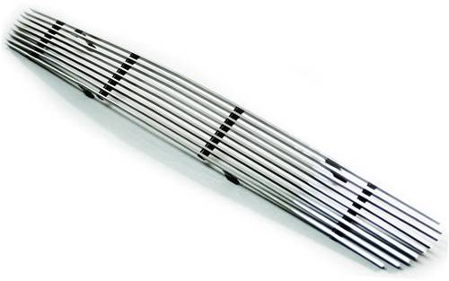 In Pro Carwear - GMC Sierra IPCW Billet Bumper Grille - Cut-Out - 1PC - CWBG-9900GMCB