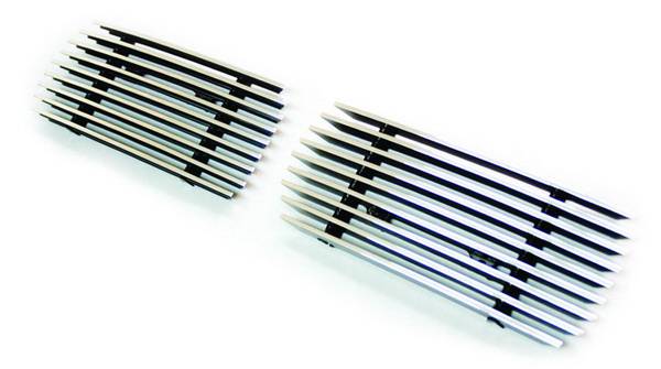 In Pro Carwear - Ford Superduty IPCW Billet Bumper Grille - Cut-Out - Side Wings Only - CWBG-9901SDBS