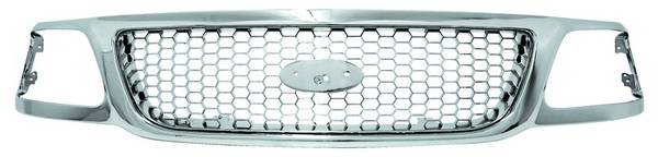 In Pro Carwear - Ford F250 IPCW Chrome Grille with Honeycomb - CWG-FD1607I0C