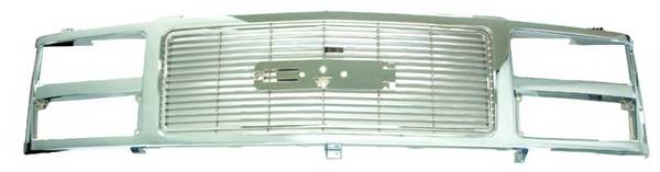 In Pro Carwear - GMC CK Truck IPCW Chrome Grille - CWG-GR0307G0C