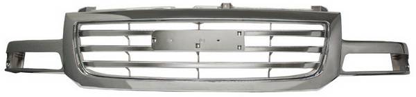 In Pro Carwear - GMC Sierra IPCW Chrome Grille - 1PC - CWG-GR0407K0C