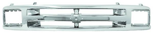 In Pro Carwear - Chevrolet S10 IPCW Chrome Grille - CWG-GR3207B0C