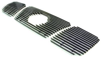 In Pro Carwear - Nissan Armada IPCW Billet Grille - Bolt-On with Logo Hole - CWOB-04TIL