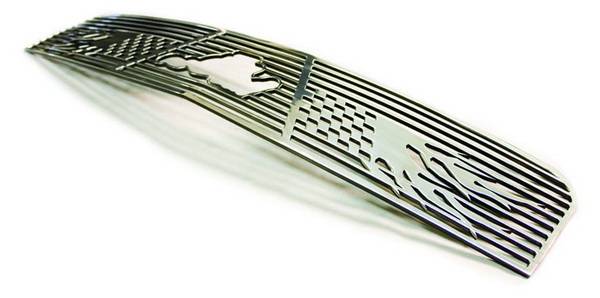 In Pro Carwear - Ford Mustang IPCW Billet Grille - Bolt-On - Symbolic - CWOB-05MUSY