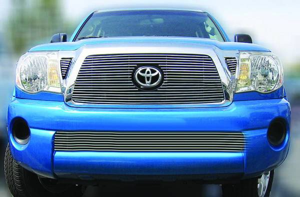 In Pro Carwear - Toyota Tacoma IPCW Billet Grille - Bolt-On - Center - 1PC - CWOB-05TM1