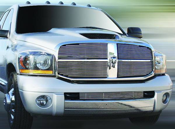 In Pro Carwear - Dodge Ram IPCW Billet Grille - Bolt-On - 4PC - CWOB-06DG