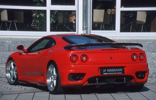 Hamann - Rear Wing for Spider ( Carbon-Kevlar )