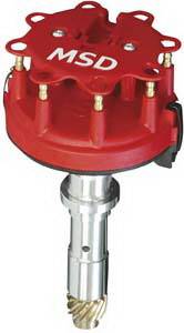 MSD - Chevrolet MSD Ignition Distributor - Tall Block - Low Profile - 8558