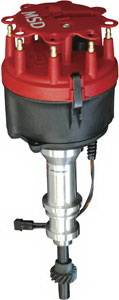 MSD - Ford MSD Ignition Distributor - Hyd Roller - Steel Gear - 8598