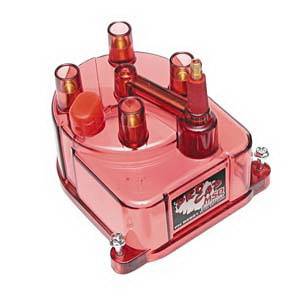 MSD - Honda Civic MSD Ignition Distributor Cap - Dielectric Red - 82901