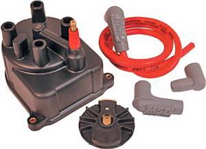 MSD - Honda CRX MSD Ignition Distributor Cap & Rotor - 82903