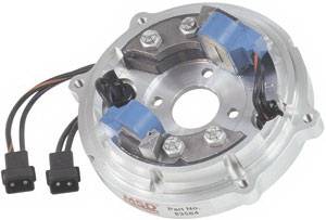 MSD - Chevrolet MSD Ignition Distributor Base - Dual Pickup - 0 Degree - 83561