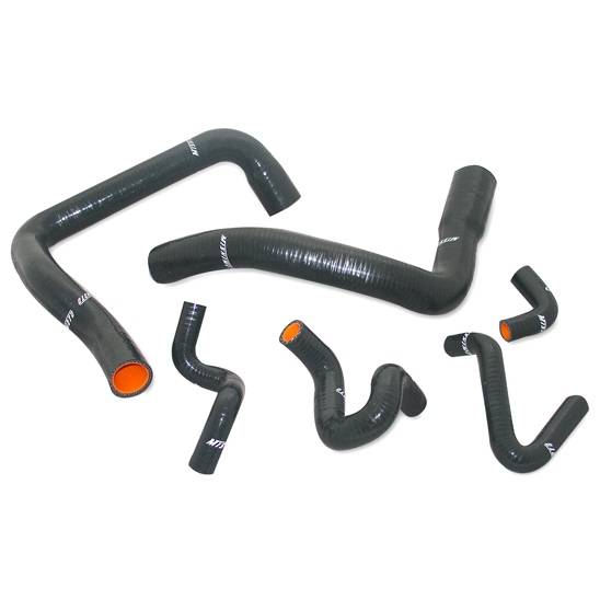 Mishimoto - Ford Mustang Mishimoto Silicone Radiator Hose Kit - Black - 80208