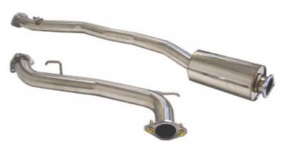 Megan Racing - Honda Fit Megan Racing Mid Section Pipe for Axle-Back Exhaust Systems - MIDPIPE-HF07