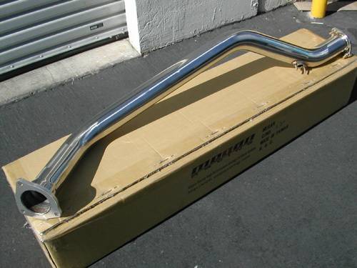 Megan Racing - Toyota Supra Megan Racing Exhaust Downpipe - T304 Stainless Steel - MR-SSDP-TS9395