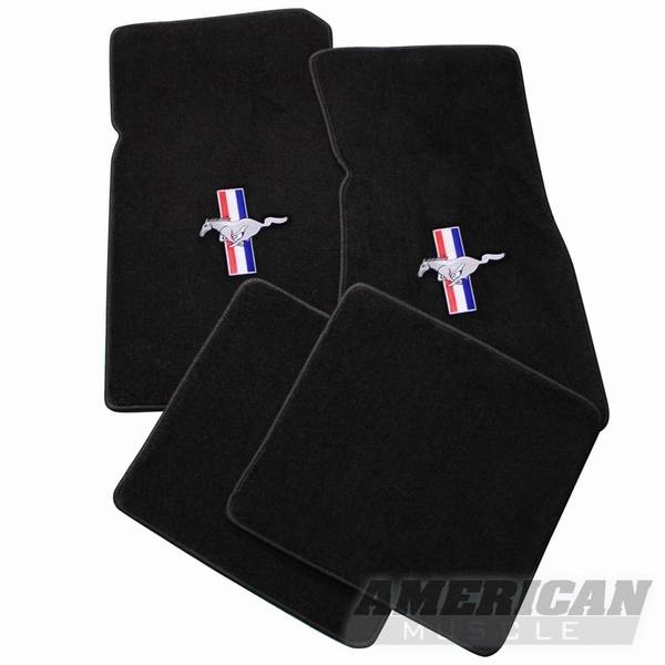 Lloyd Mats - Ford Mustang Lloyd Mats Black Pony Floor Mats - 93000