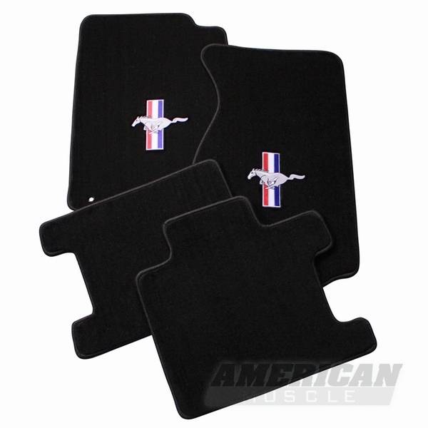 Lloyd Mats - Ford Mustang Lloyd Mats Black Pony Floor Mats - 93004