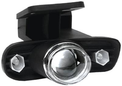 In Pro Carwear - GMC Sierra In Pro Carwear Halo Projector Fog Lights - CWF-609C2