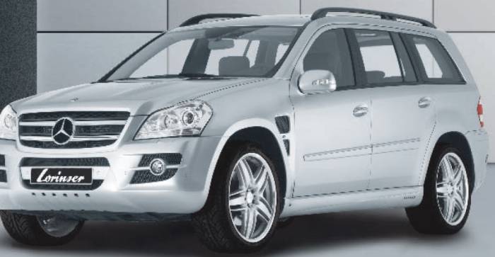 Lorinser - Mercedes-Benz GL Class Lorinser Front Bumper Spoiler - 488 0164 50