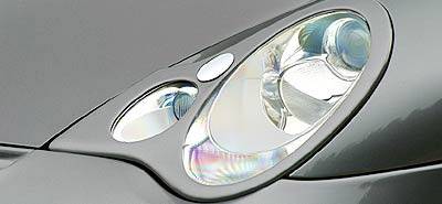 Hamann - Headlamp Covers w. Headlight Washer