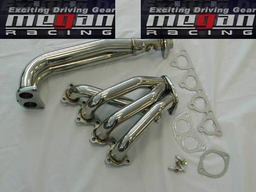 Megan Racing - Kia Rio Megan Racing Exhaust Header - T304 Stainless Steel - MR-SSH-KIA