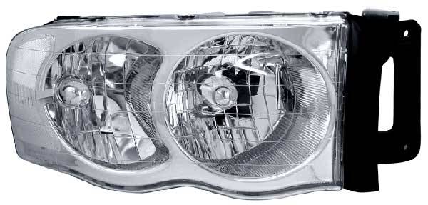Matrix - Diamond Back Headlights with Chrome Housing - 91208
