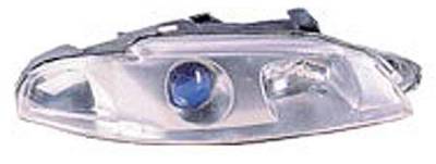 I-Tech - I-Tech Chrome and Blue Housing Headlights with Halo Ring - 02ME9799PCB
