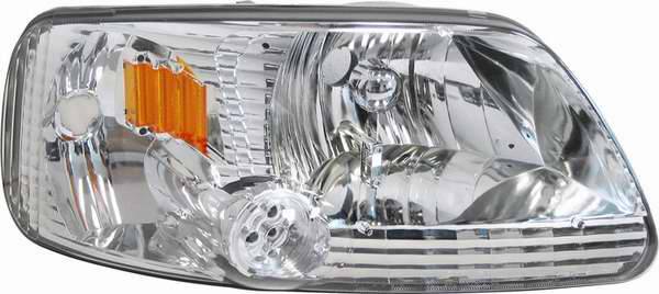 Matrix - Diamond Back Headlights with LED Lights - 1PC - 0911341CA