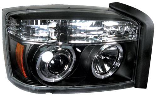 In Pro Carwear - Dodge Dakota In Pro Carwear Projector Headlights - CWS-404B2
