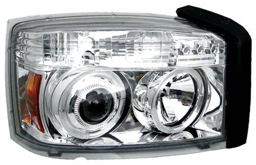 In Pro Carwear - Dodge Dakota In Pro Carwear Projector Headlights - CWS-404C2