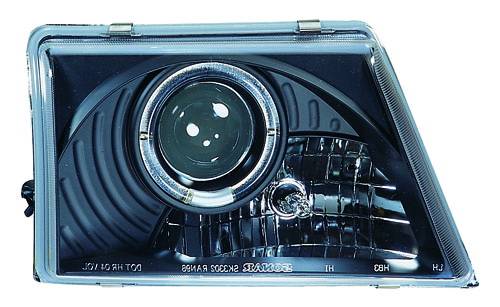 In Pro Carwear - Ford Ranger IPCW Headlights - Projector with Rings - 1 Pair - CWS-506B2