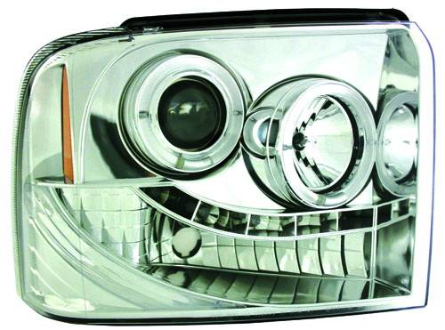 In Pro Carwear - Ford Superduty IPCW Headlights - Projector - 1 Pair - CWS-511C2