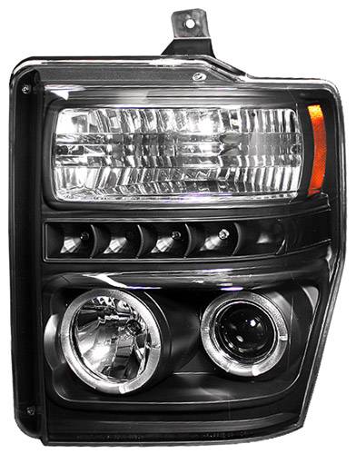 In Pro Carwear - Ford Superduty In Pro Carwear Projector Headlights - CWS-561B2