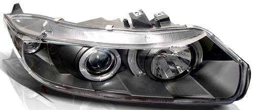 In Pro Carwear - Honda Civic 2DR In Pro Carwear Projector Headlights - CWS-746B2