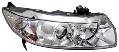 In Pro Carwear - Honda Civic 2DR In Pro Carwear Projector Headlights - CWS-746C2