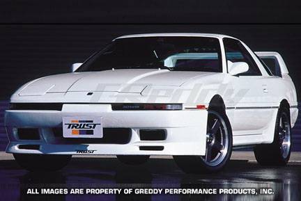 Greddy - Toyota Supra Greddy Gracer Aero-Style Front Bumper Spoiler - Fiber Reinforced Plastic - 17010011
