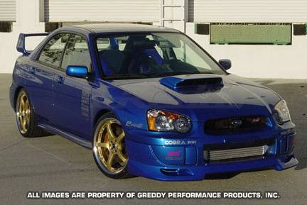 Greddy - Subaru WRX Greddy Gracer Aero-Style Front Lip Spoiler - Fiber Reinforced Plastic - 17060023