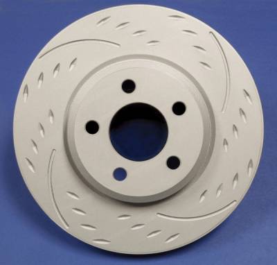 SP Performance - Toyota Camry SP Performance Diamond Slot Vented Front Rotors - D52-7524