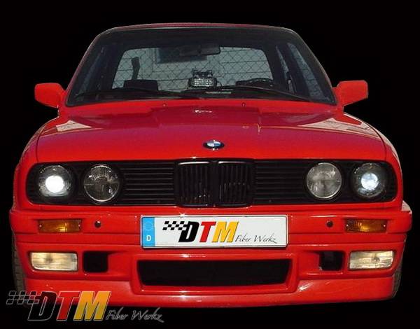 DTM Fiberwerkz - BMW 3 Series DTM Fiberwerkz BRYTN Style Front Bumper - E30-BRYTN-ST